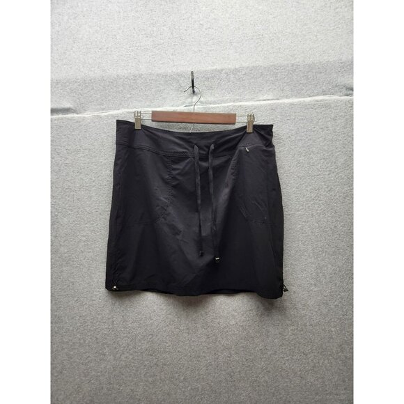 Green Tea Activewear Black Athletic Skort XXL With Built-In Shorts & Adjustable - Picture 1 of 5